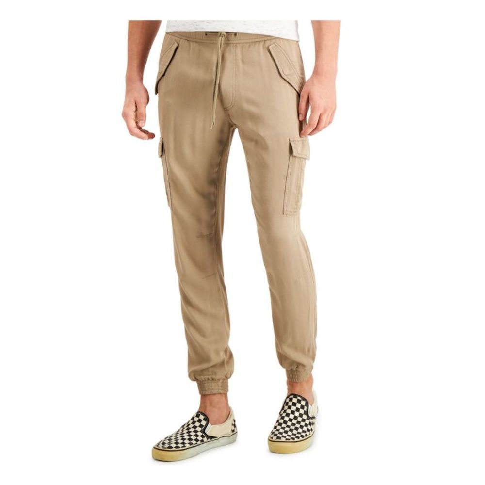Sun + Stone Mens Beige Active Pants S